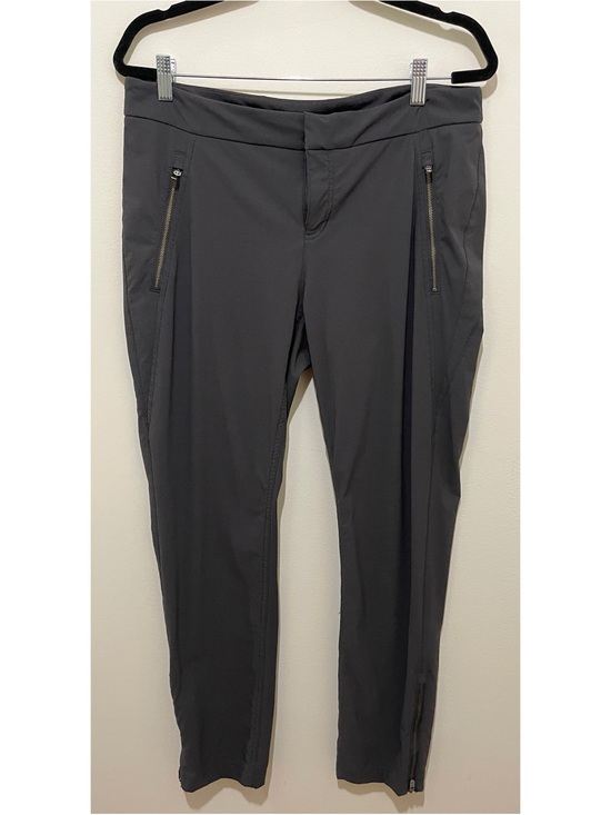 AKIRA Pants - Akira Sleek Charcoal Zip Pocket Active Pants, Size 14